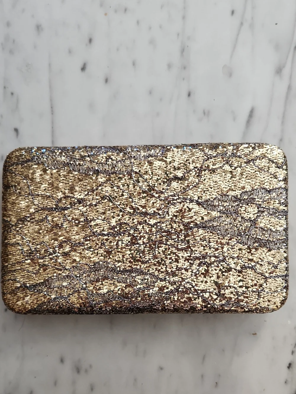 Target Glittery Clutch Bag